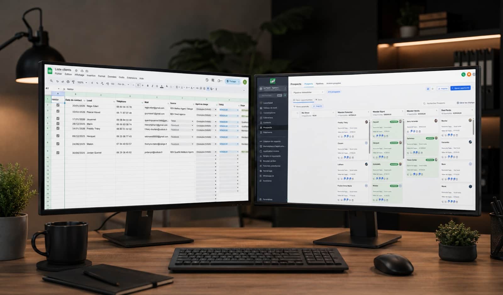 Gestion de données & CRM