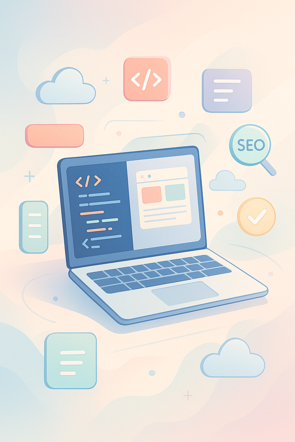 Illustration création web